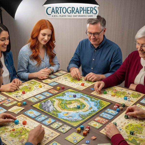 Cartographers: A Roll Player Tale – Map Drawing Game